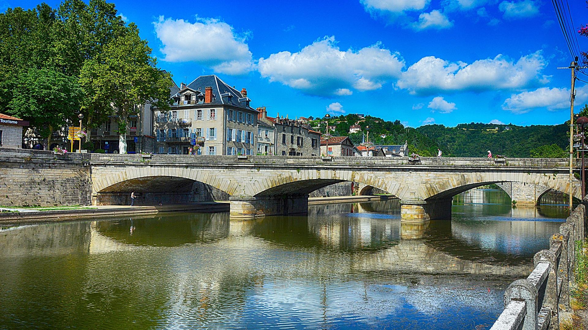 Aveyron Villefranche De Rouergue Pont Ancien