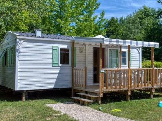 Mobilehome Mercure Family 26m² - 2 bedrooms - Half-covered terrace 11m² - TV