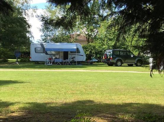 Pitch  XXL for a tent or caravan or camping car (max length 8m)