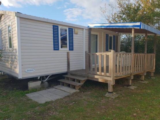 Mobile-home Confort Large - 2 bedrooms + TV