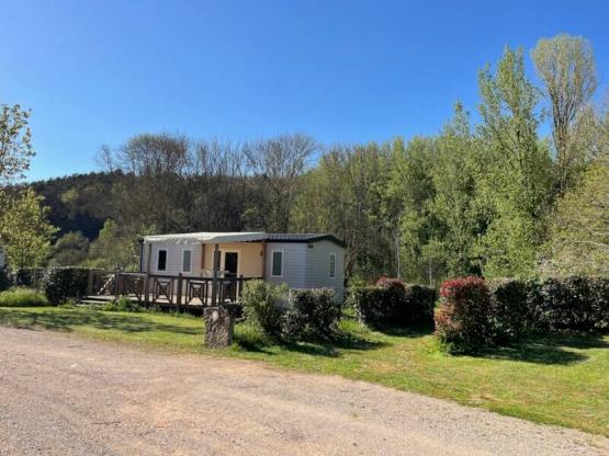 Mobile-home L'Aigoual PREMIUM 33m² (3 bedrooms) + Half-covered terrace 18m² + TV + Dishwatrasher