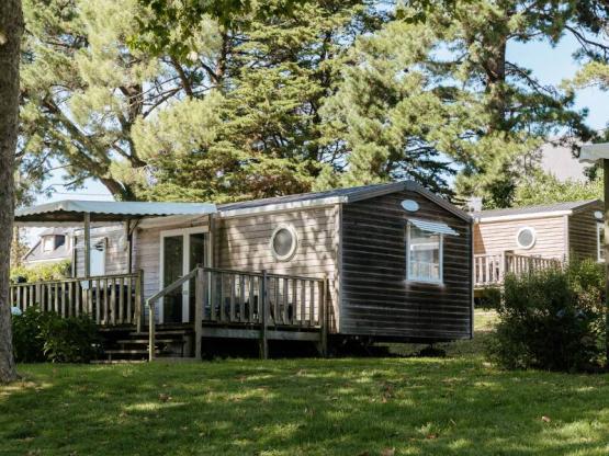 Mobile-home Bois CONFORT 31m² (3 bedrooms) + terrace 18m² + TV