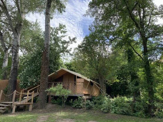 Lodge Clairière 25m² - 2 bedrooms - kitchen -spa