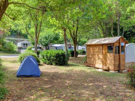 Package Freecamp Original : private bathroom and kitchenette