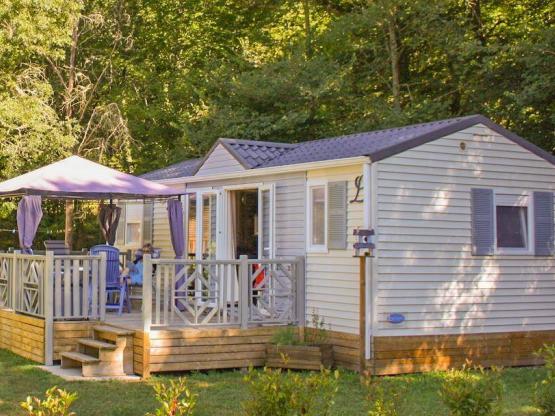 Mobil BEYNAC Premium 2 bedrooms, air conditioning, dishwashe TV 160cm bed