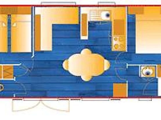 Mobil home 31m² (type 2)