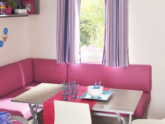 Mobile-home Confort - 2 bedrooms - sheltered terrace