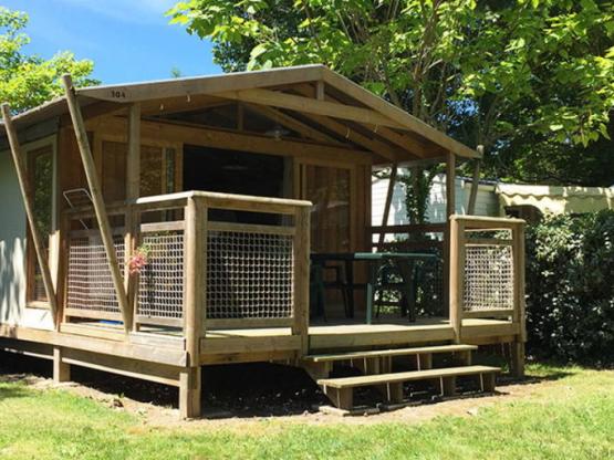 Hütte Lodge Insolite 2 Schlafzimmer + TV