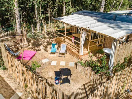 Mobile Home Garden 2bd | PREMIUM - 31m² - covered terrace - TV - DW - plancha - bath - FREE WIFI