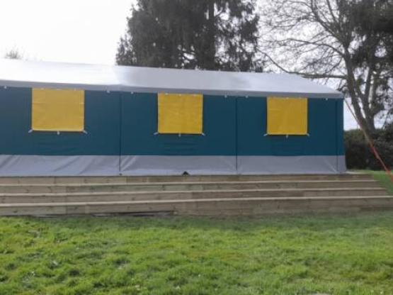 Bed x1Pers Tent Dortoir (shared, 14 beds)