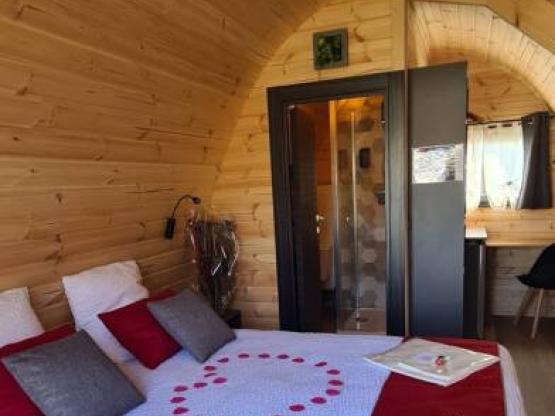 Pod Hôtelier "Cocoon" : the comfort of a hotel room in an unusual accommodation 100% nature