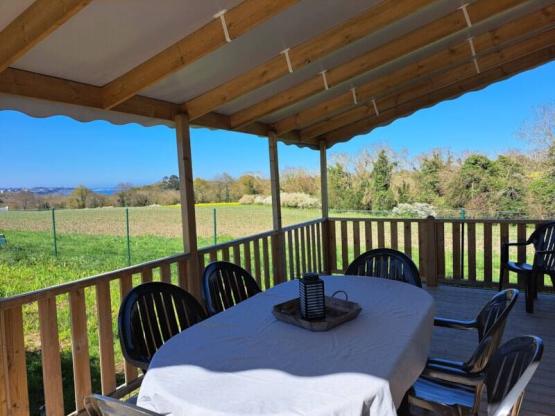 COMFORT mobile home SEA VIEW 3 bedrooms + covered terrace