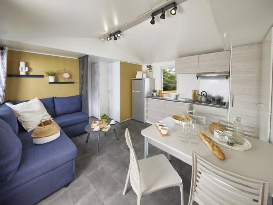 Mobil home Premium 35m² - 3 bedrooms - Lake view - sheltered terrace + A/C