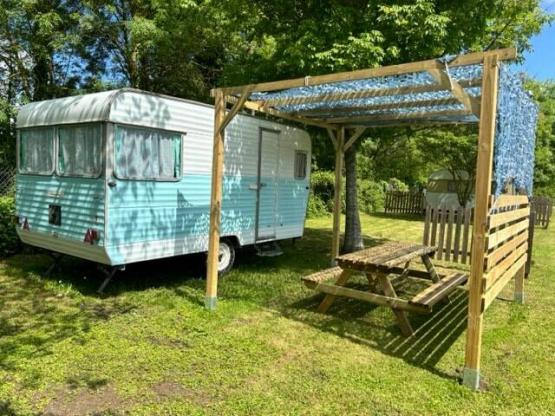 Vintage Cotton Candy Caravan