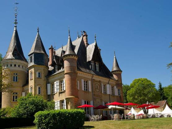 Wooden cabin on stilts