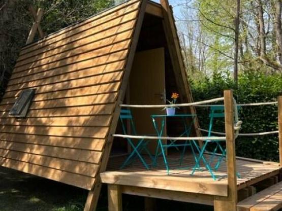 Unusual accommodation - Wooden tent 6 m²