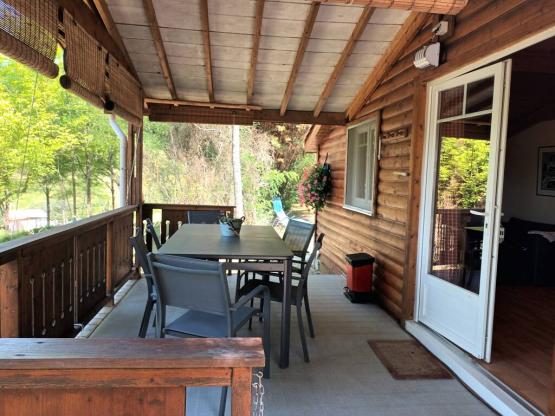 Wooden chalet with private SPA