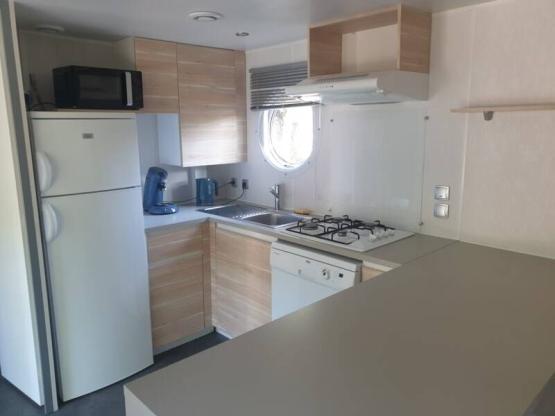Mobile-home 2 bedrooms + 2 bathrooms + terrace