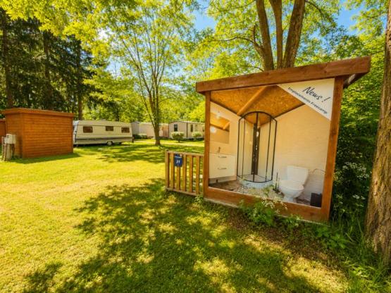 Pitch Freecamp - pitch equipped with individual sanitary facilities