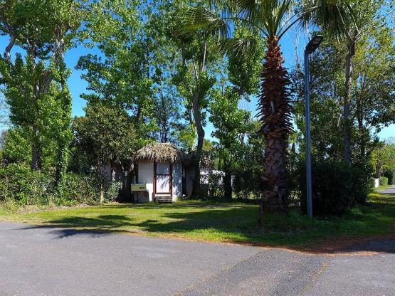 CAMP-SITE PITCH WITH PRIVATE SANITARY