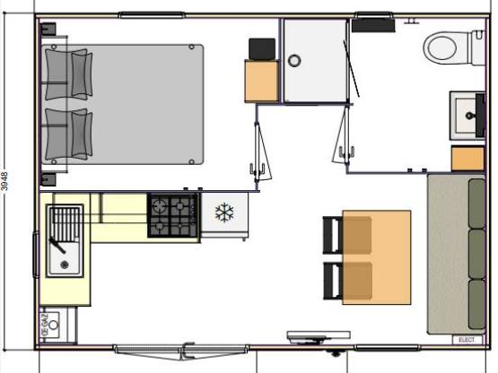 THEA à la nuitée basse saison