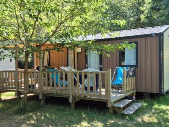 MOBIL HOME MODULO 2 bedrooms + convertible living room - 28 m² + terrace