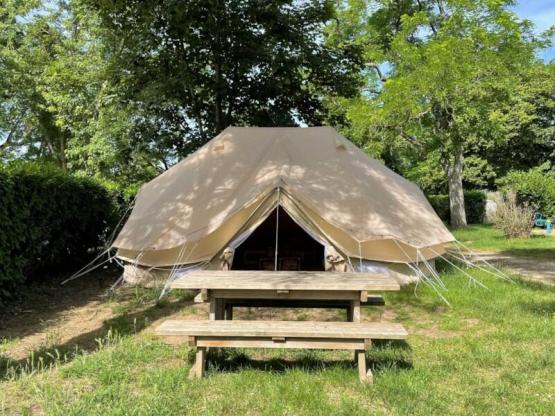 Glamping tent