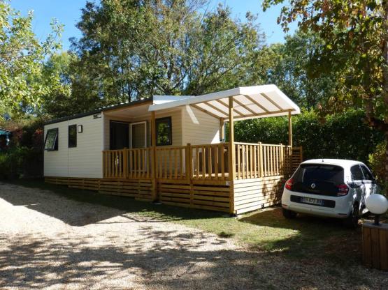 Mobil home - 26m² - 2 bedrooms + covered terrace 20m²