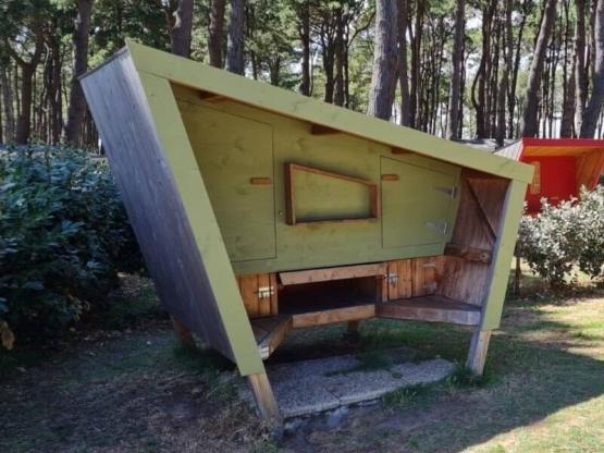 Randoétapes - Wooden structure + electricity