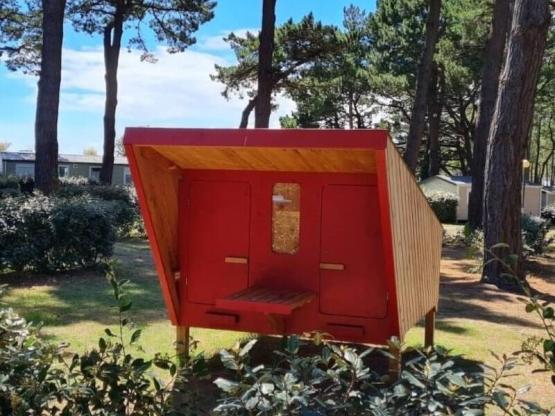 Randoétapes - Wooden structure + electricity