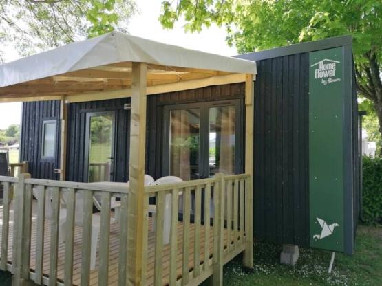 Mobilhome Cosy 29m² PREMIUM - 2 bedrooms + covered terrace + TV + LV