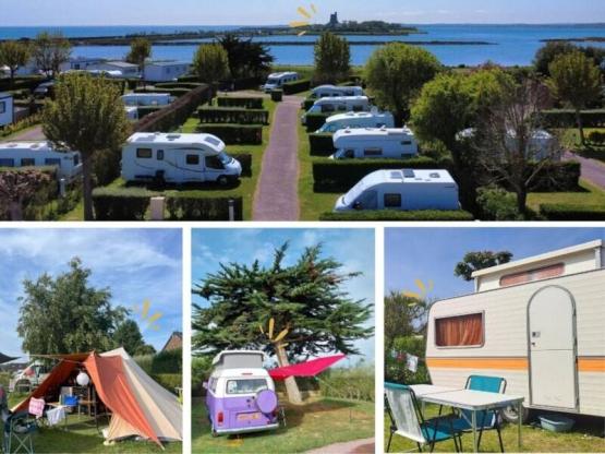 Package pitch for van, camper, mobilhome or tent + electricity 1pers. included