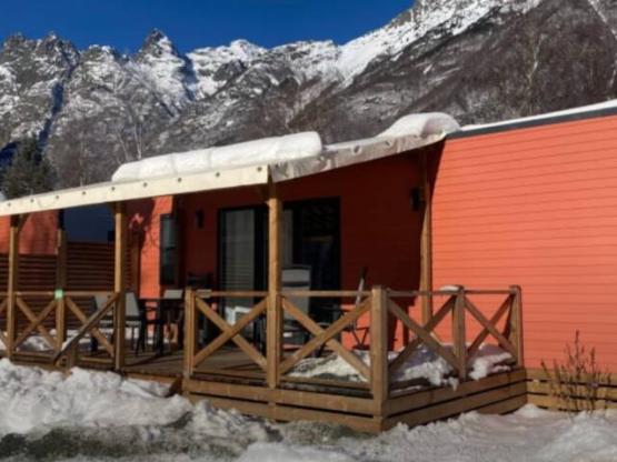 Winter Mobile-home Romanche