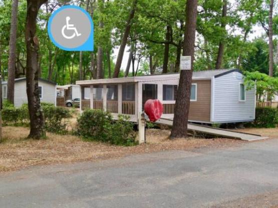 Mobile home Life 2bd | PREMIUM - 32m² - PRM - covered terrace - TV - DW - plancha - FREE WIFI