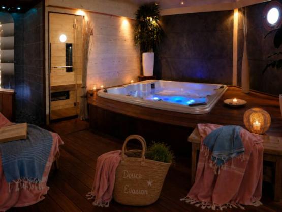 FORMULE NUIT DETENTE : 1 nuit + 1 spa 2 pers (1h) + 2 petits déjeuners