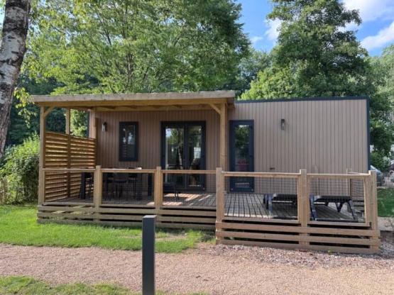 Mobile-home Premium 33m² / 3 bedrooms - Terrace + Dishwasher + Barbecue