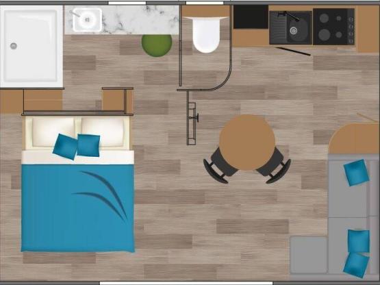 Cottage MALIBU SUITE PREMIUM - 1 bedrooms + 1 bathroom,  jacuzzi