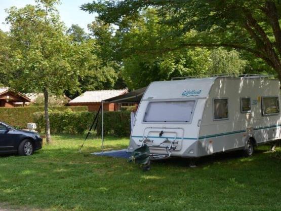 Pitch: motor home + electricity