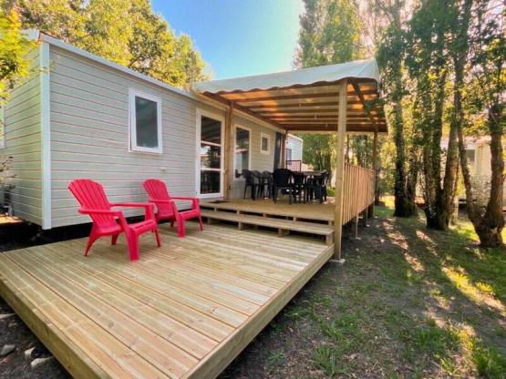 Mobile Home Premium - 35m² - Air conditioning - 3 bedrooms - large terrace -