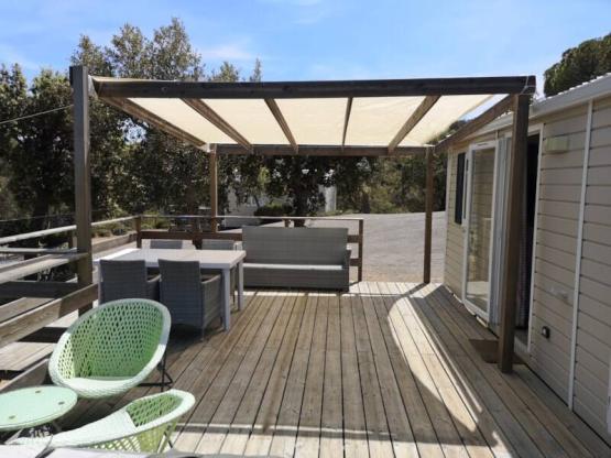 Mobilhome VIP Confort EVO 29m²  Sea View / Jacuzzi  5/6 pers.