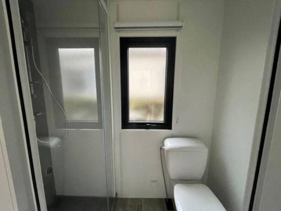 Pitch with private sanitary facilities -