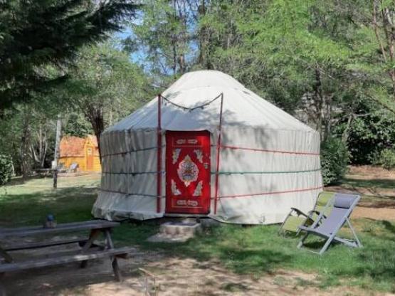 Yurt with bathroom for 5 people