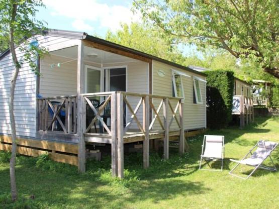 Mobil home cure climatisé