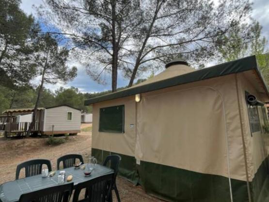 Canvas bungalow Standard 20m² without toilet block