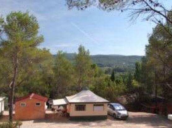 Canvas bungalow Standard 20m² with toilet block