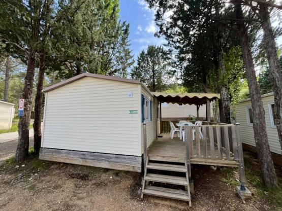 Mobilhome Standard Idéal Petit Malin 21m² Half-covered terrace