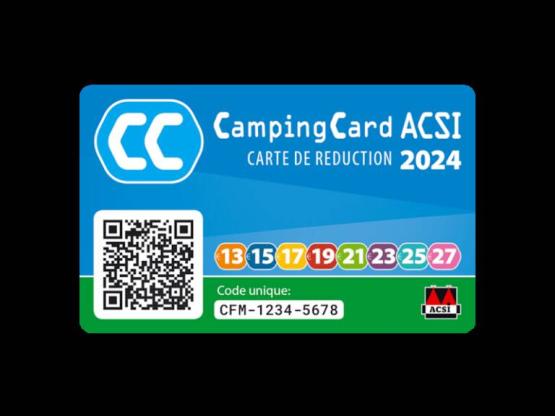 Forfait ACSI (Membre ACSI Uniquement)  2 Personnes, Douche et electricité incluse