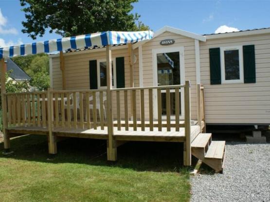 Stacaravan FREGATE 28 m² (2009) + Terras 11 m²