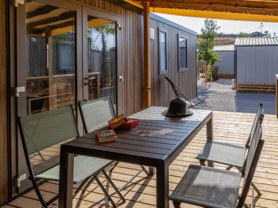 Mobile-Home PREMIUM 6 persons (15 m² Terrace)