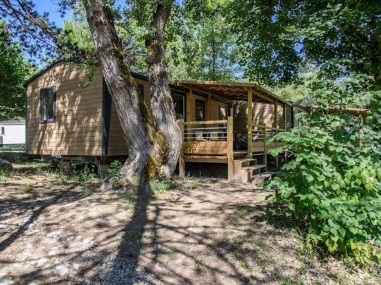 Mobile-home Premium Trendy 28m² - near the river - 2 bedrooms + sheltered terrace -